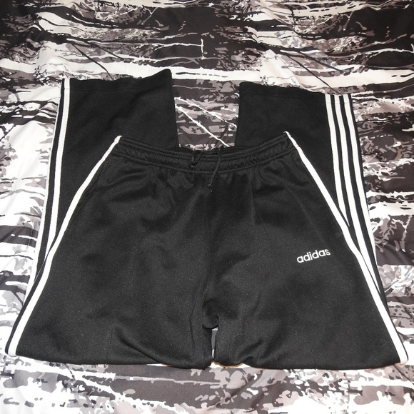 adidas pleated track pants